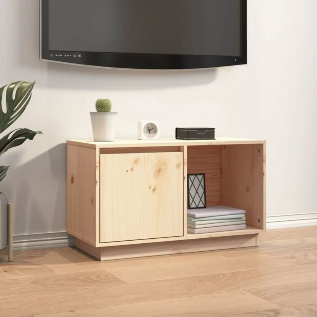 vidaXL TV-Schrank TV-Schrank 74x35x44 cm Massivholz Kiefer Sideboard Fernse günstig online kaufen