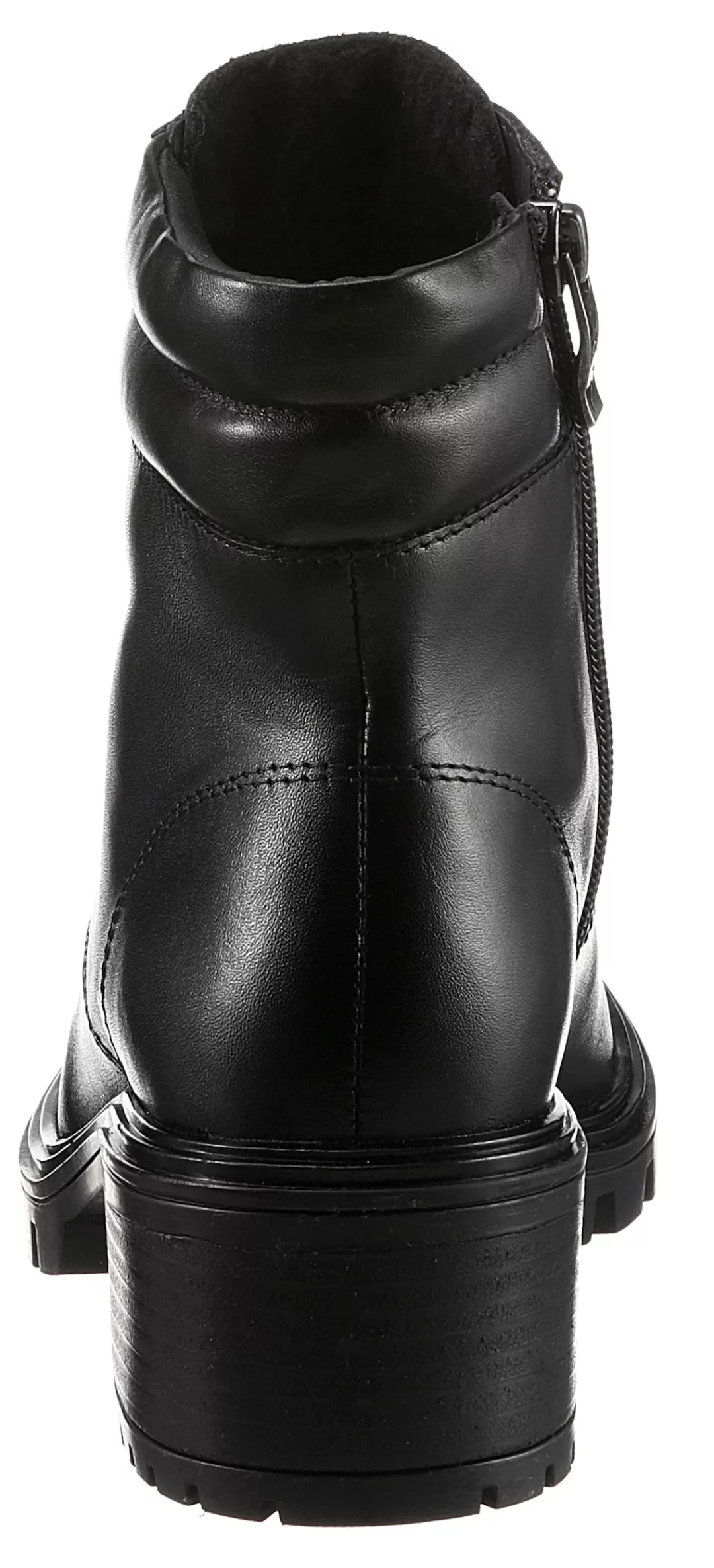 Ara Denver Schnür Boots Damen schwarz günstig online kaufen