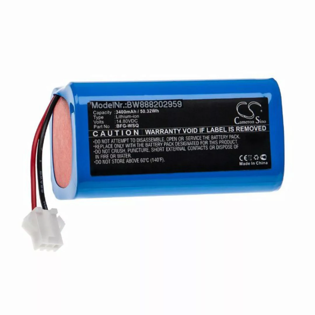 vhbw passend für Phicomm X3 Saugroboter (3400 mAh, 14,8 V, Li-Ion) Staubsau günstig online kaufen