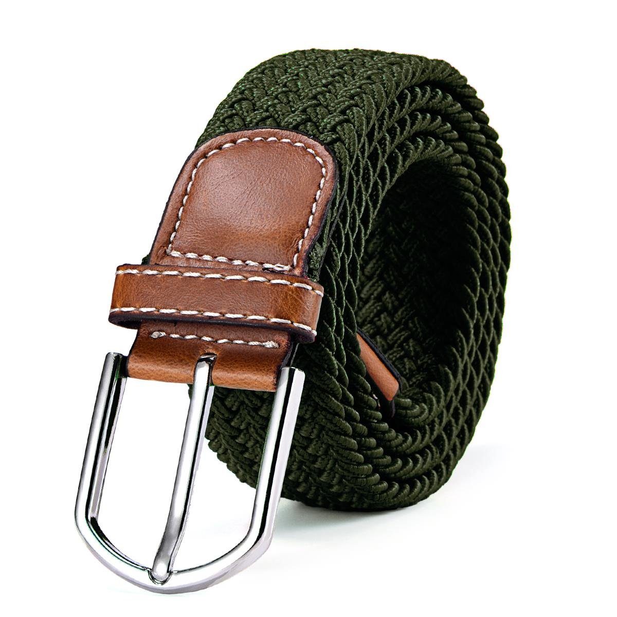 DonDon Stoffgürtel Gürtel Stoffgürtel elastisch (Packung, günstig online kaufen
