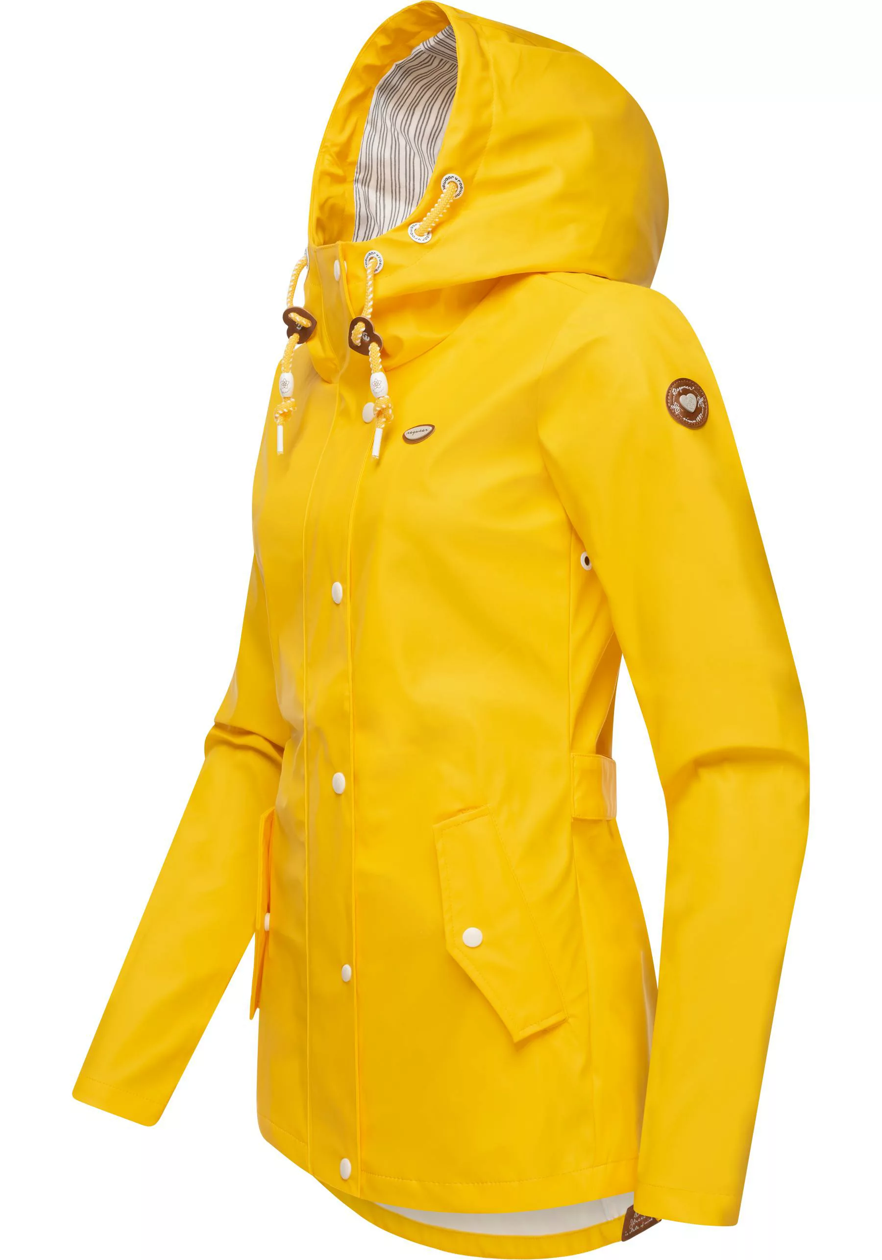 Ragwear Regenjacke "YM-Marge", mit Kapuze, stylische Übergangsjacke mit gro günstig online kaufen