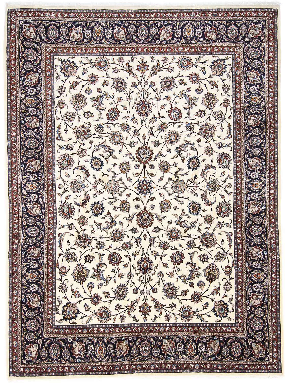 morgenland Wollteppich »Kaschmar Blumenmuster 384 x 298 cm«, rechteckig, 10 günstig online kaufen