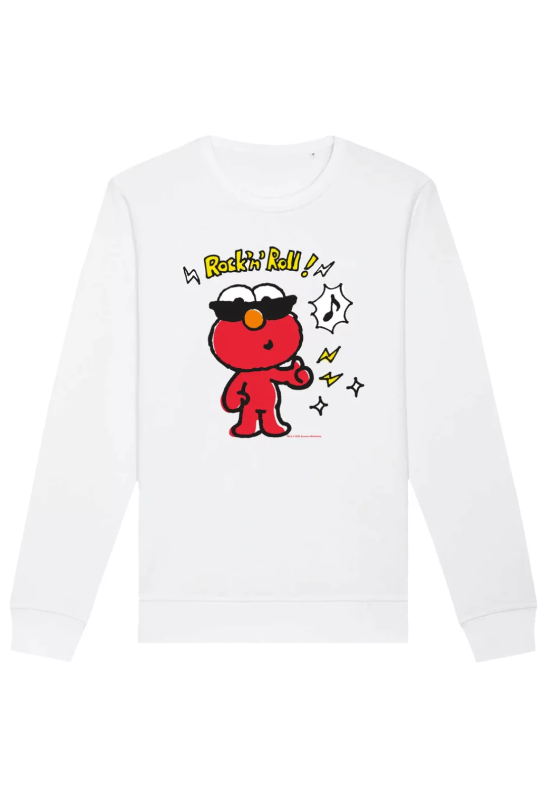 F4NT4STIC Sweatshirt "Sesamstraße Elmo´s Rock´n Roll", Premium Qualität günstig online kaufen