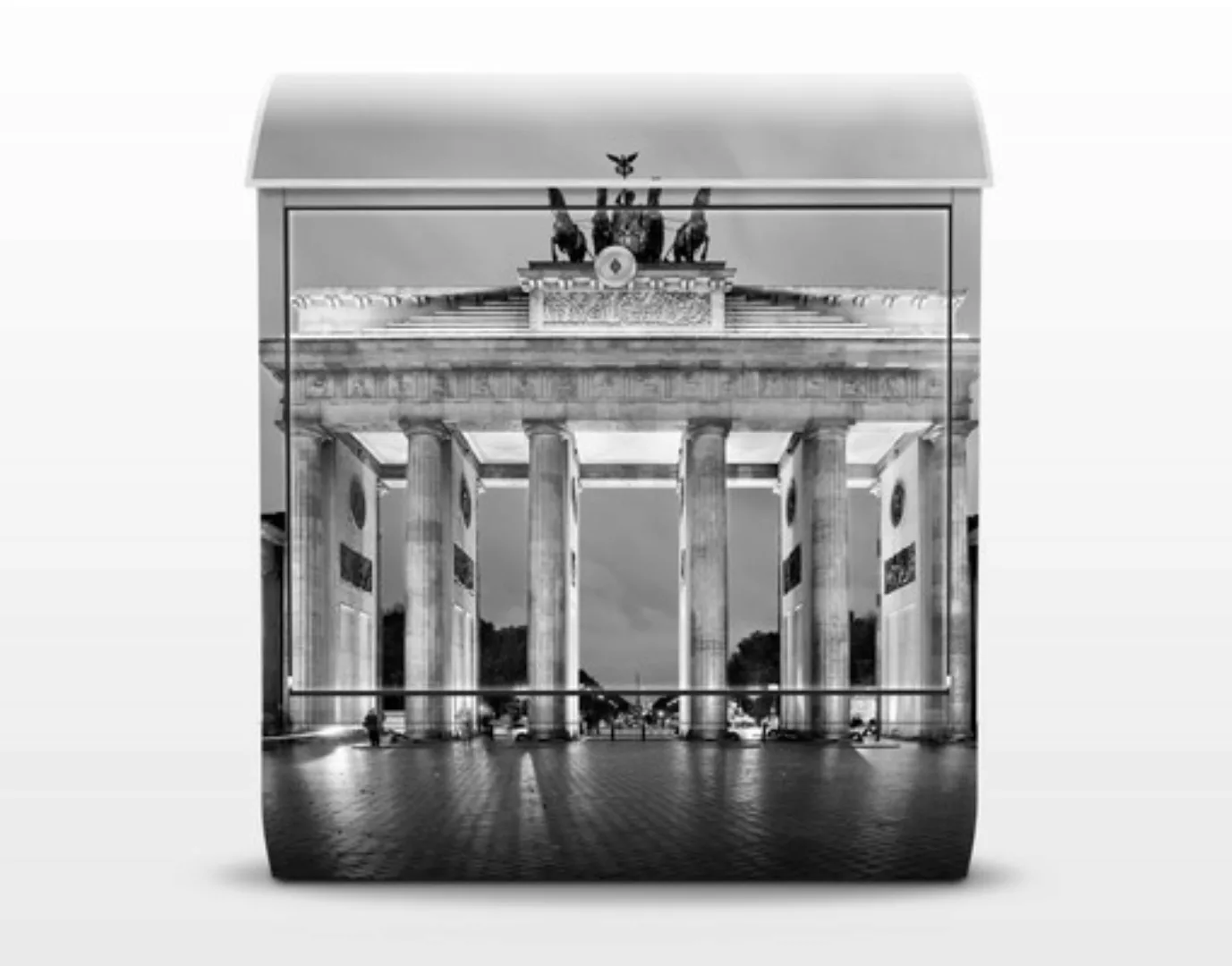 Briefkasten Architektur & Skylines Erleuchtetes Brandenburger Tor II günstig online kaufen