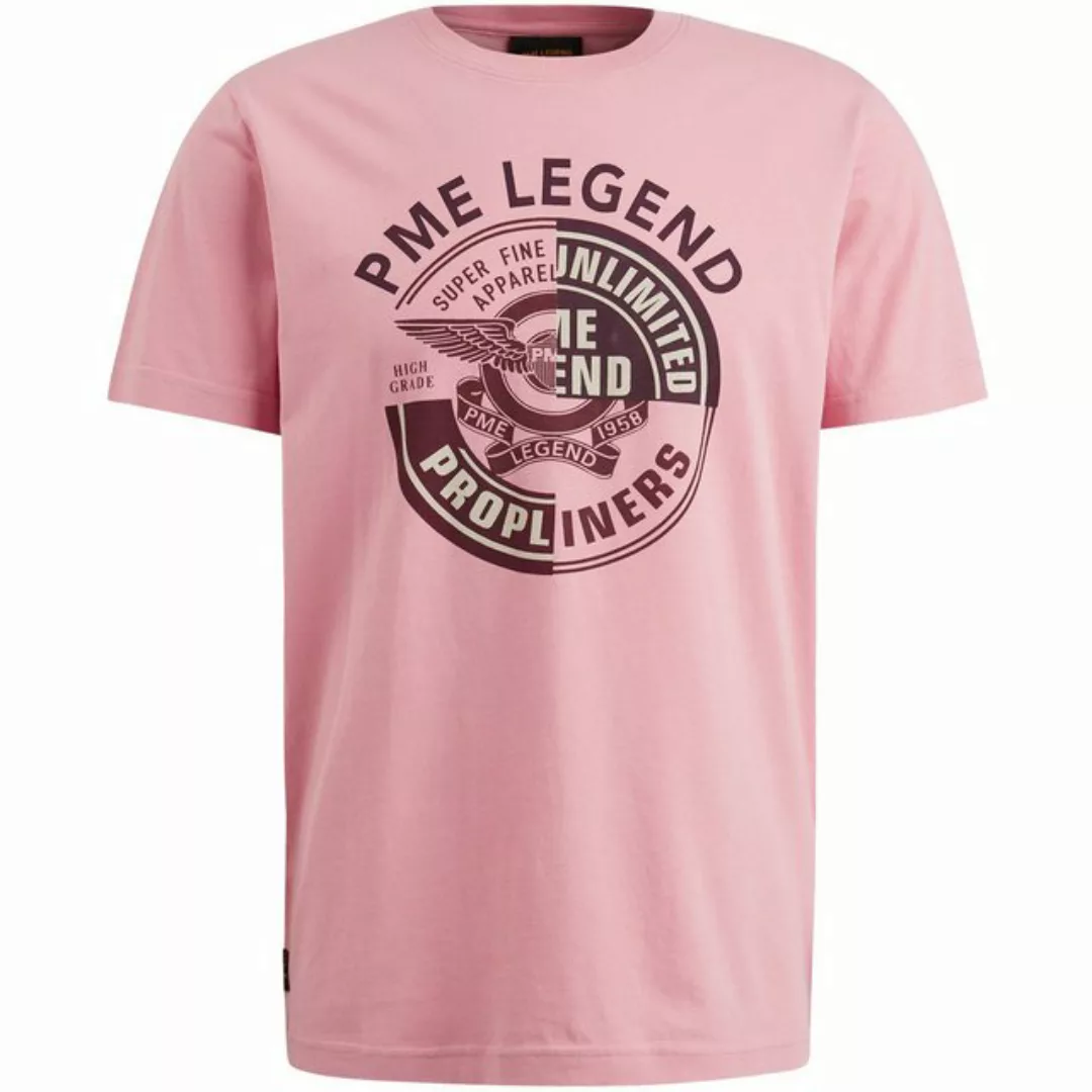 PME LEGEND Kurzarmshirt Short sleeve r-neck single jersey günstig online kaufen