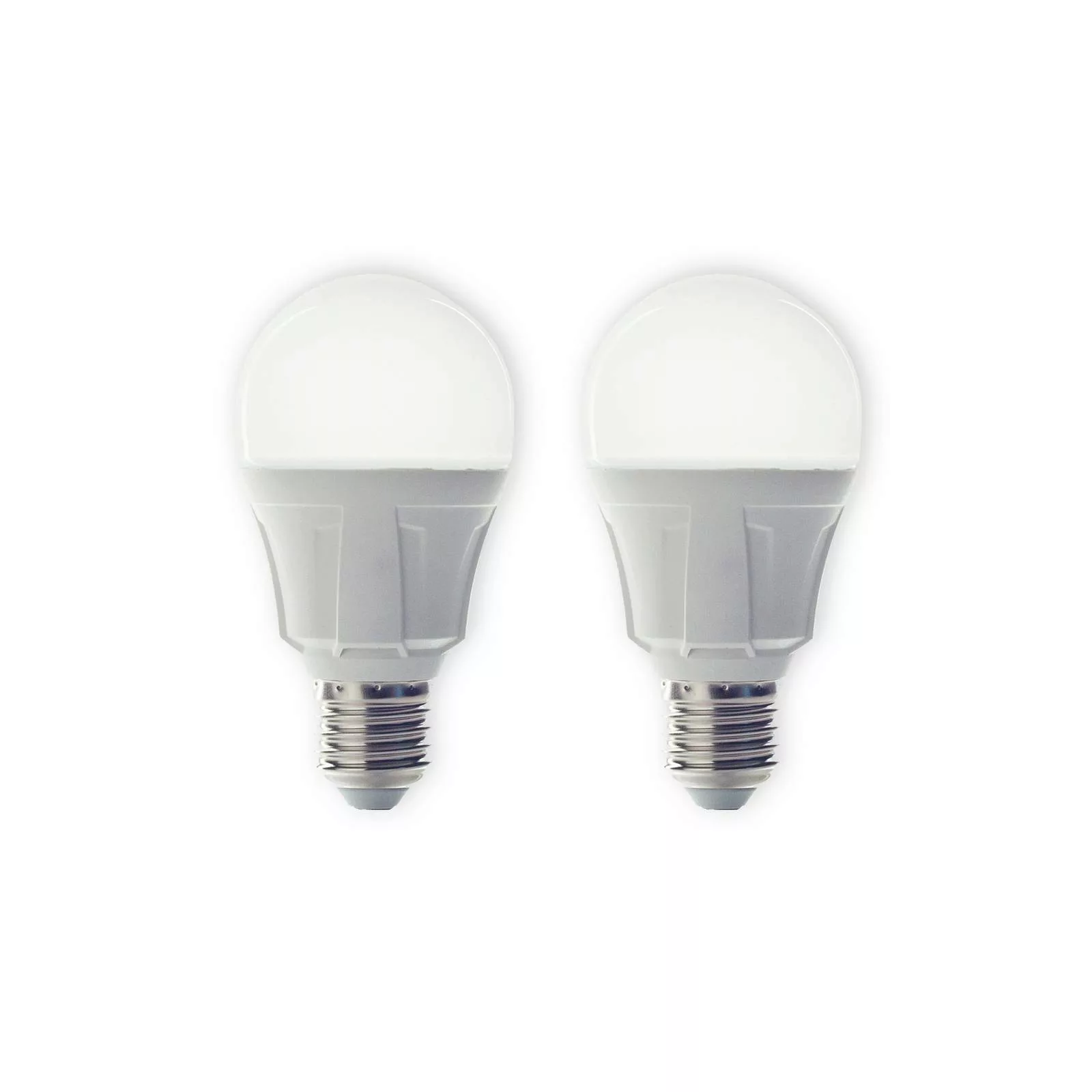 Lindby LED-Leuchtmittel, 2er-Set, E27, 8,5 W, matt, 3.000 K günstig online kaufen