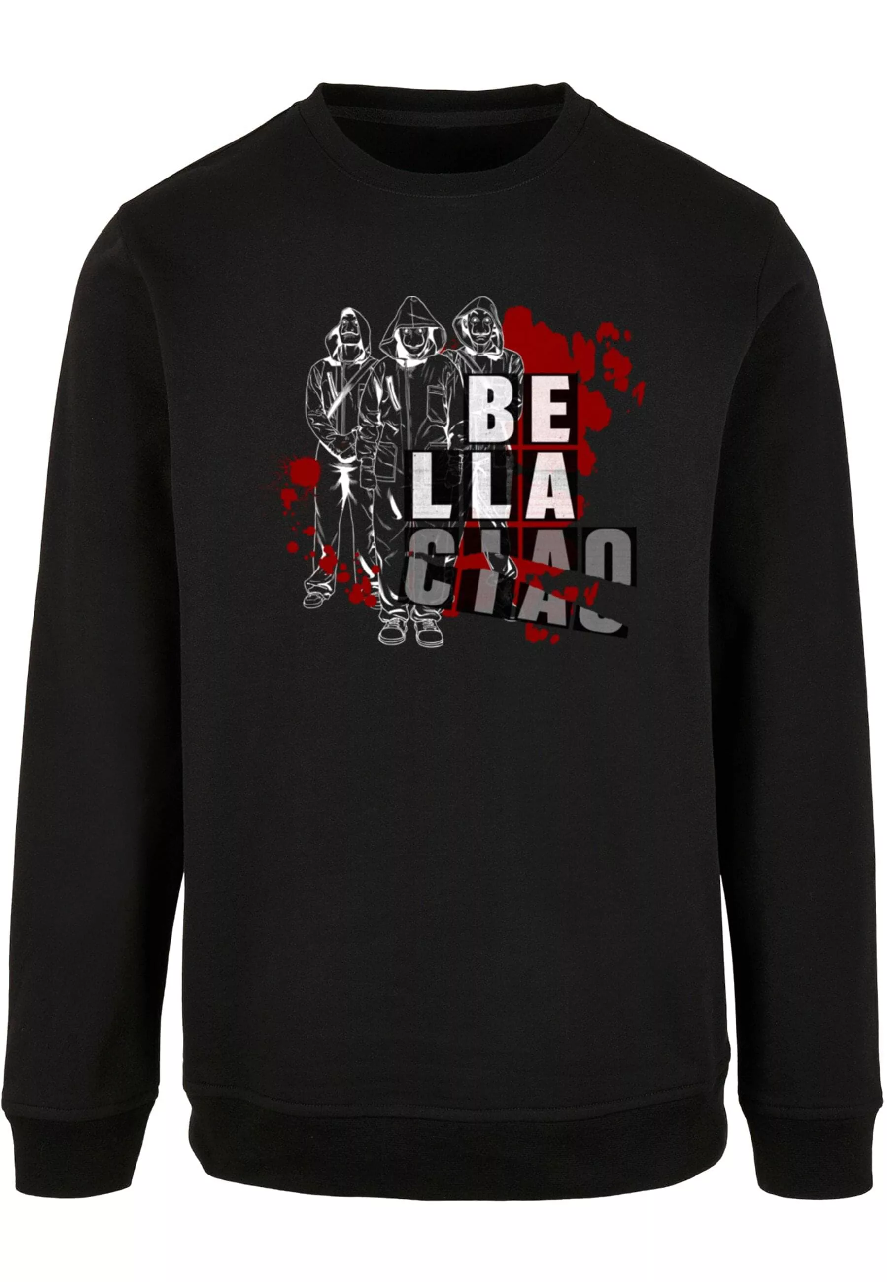 ABSOLUTE CULT Rundhalspullover "ABSOLUTE CULT Herren Money Heist - Bella Ci günstig online kaufen