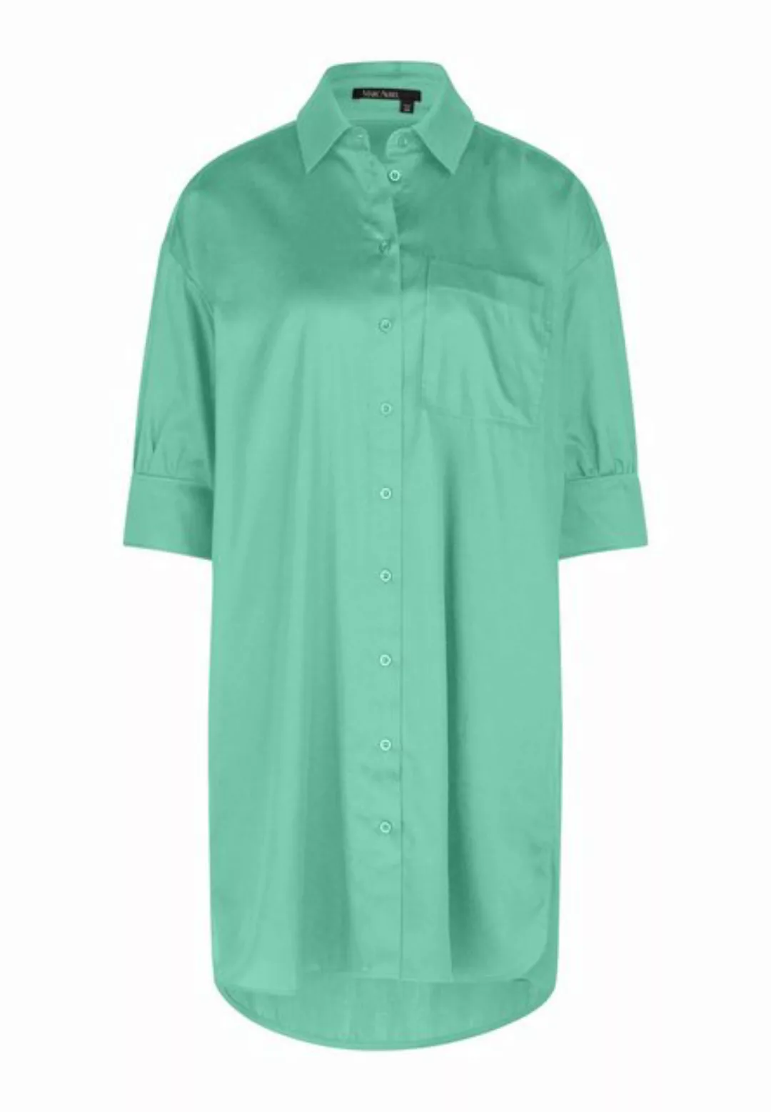 MARC AUREL Hemdblusenkleid aus Baumwollsatin günstig online kaufen