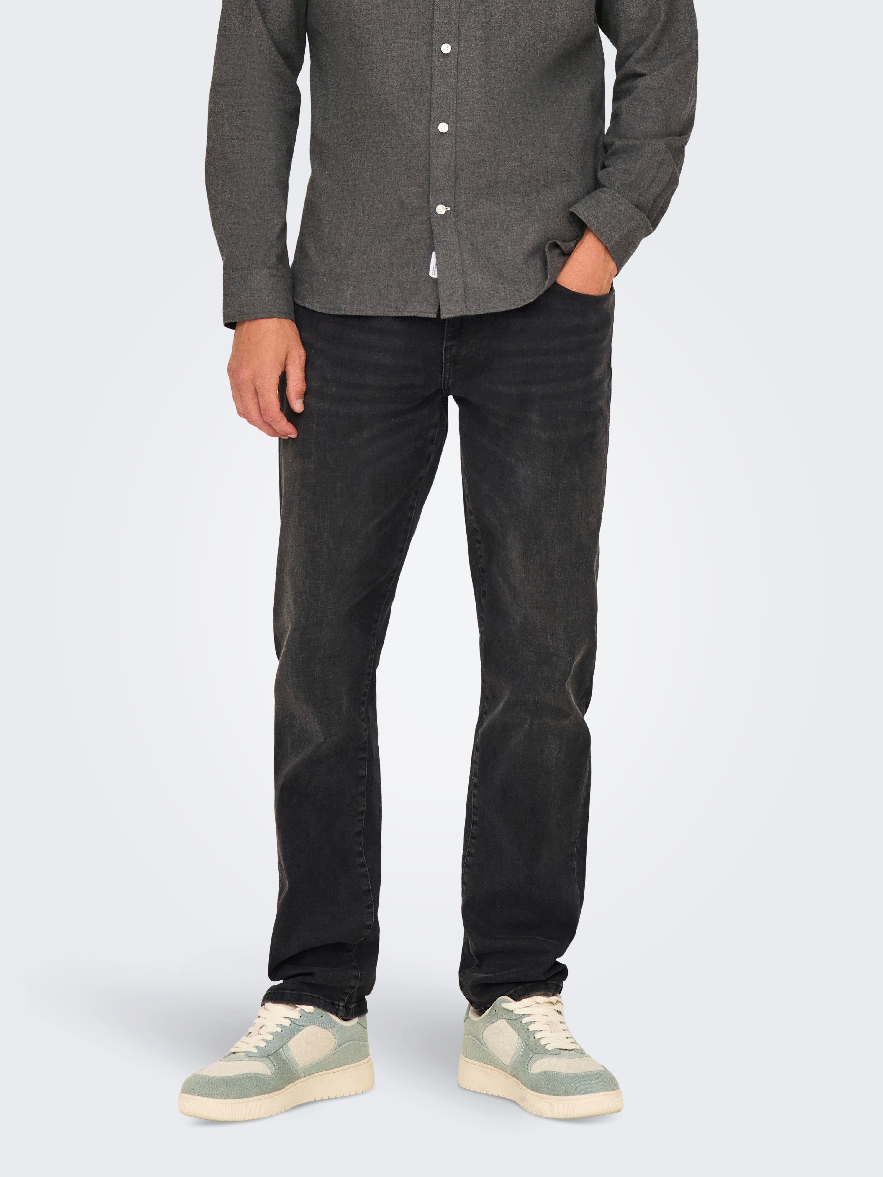 ONLY & SONS Straight-Jeans "ONSWEFT REG. MBD 5094 TAI DNM NOOS", im 4-Pocke günstig online kaufen