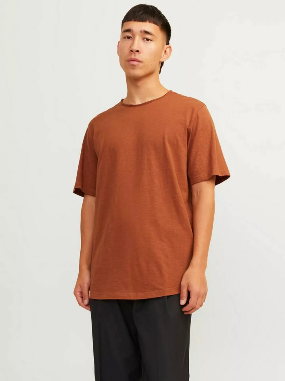 Jack & Jones Rundhalsshirt JJEBASHER TEE O-NECK SS NOOS mit Rundhalsausschn günstig online kaufen