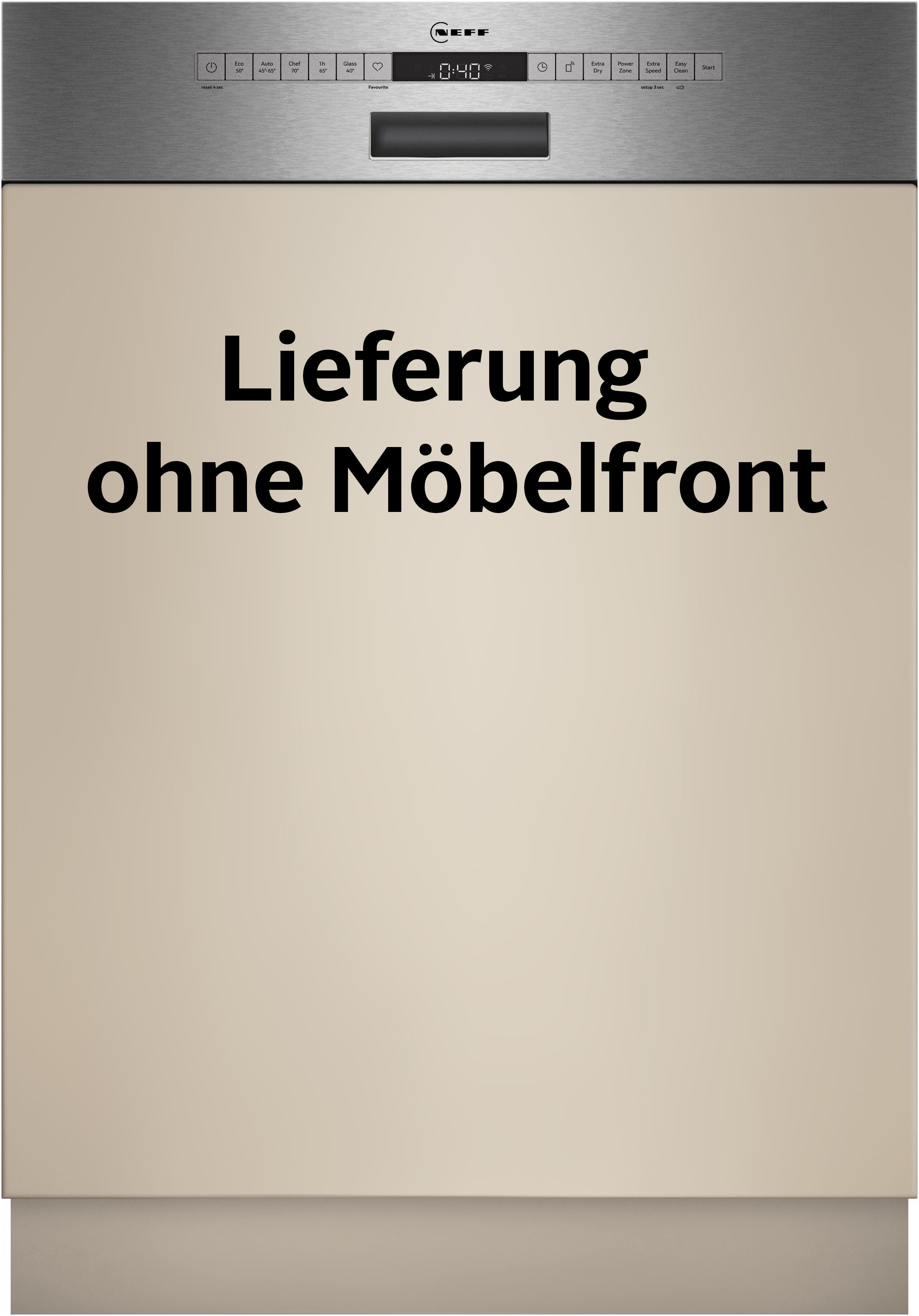 NEFF teilintegrierbarer Geschirrspüler N 50 »S145ECS01E«, 14 Maßgedecke, Be günstig online kaufen