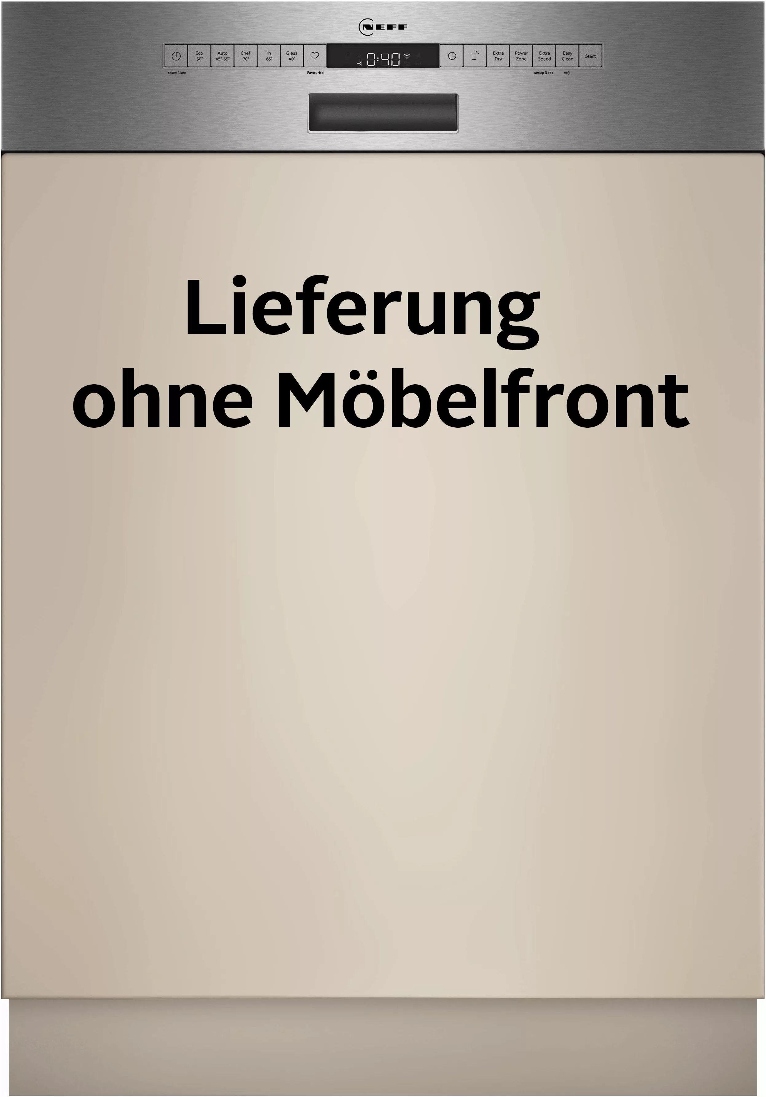 NEFF teilintegrierbarer Geschirrspüler N 50 »S145ECS01E«, 14 Maßgedecke, Be günstig online kaufen