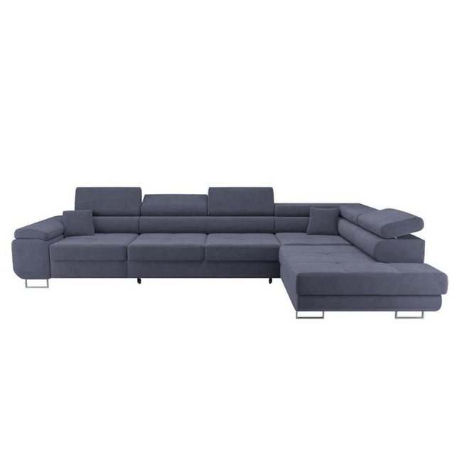 Beautysofa Polsterecke VILD MAXI, Velour Ecke, XXL Ecksofa 350 cm günstig online kaufen