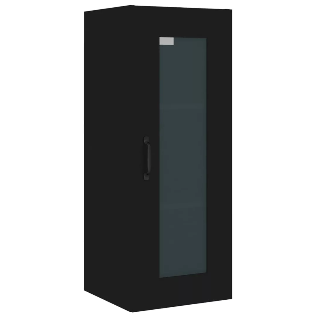 Vidaxl Hängeschrank Schwarz 34,5x34x90 Cm günstig online kaufen