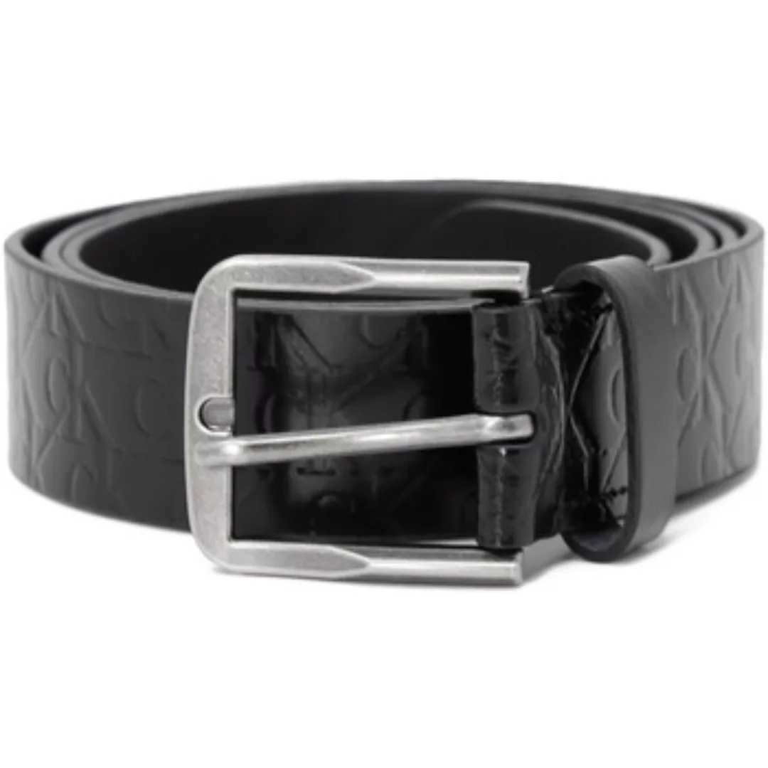 Calvin Klein Jeans  Gürtel CLASSIC FLAT LTHR BELT 35MM AOP K50K511518 günstig online kaufen