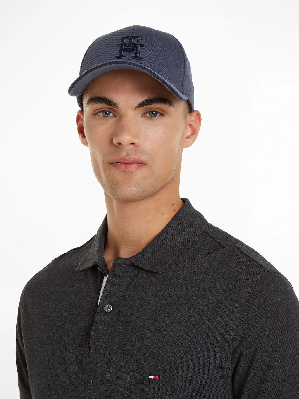 Tommy Hilfiger Baseball Cap "TH IMD COTTON 6 PANEL CAP", mit Logostickerei günstig online kaufen