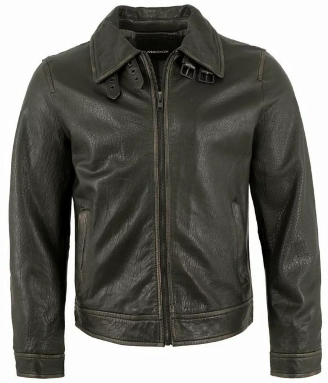 Maddox Lederjacke Harley MADDOX - Herren Echtleder Lederjacke Lammnappa sch günstig online kaufen