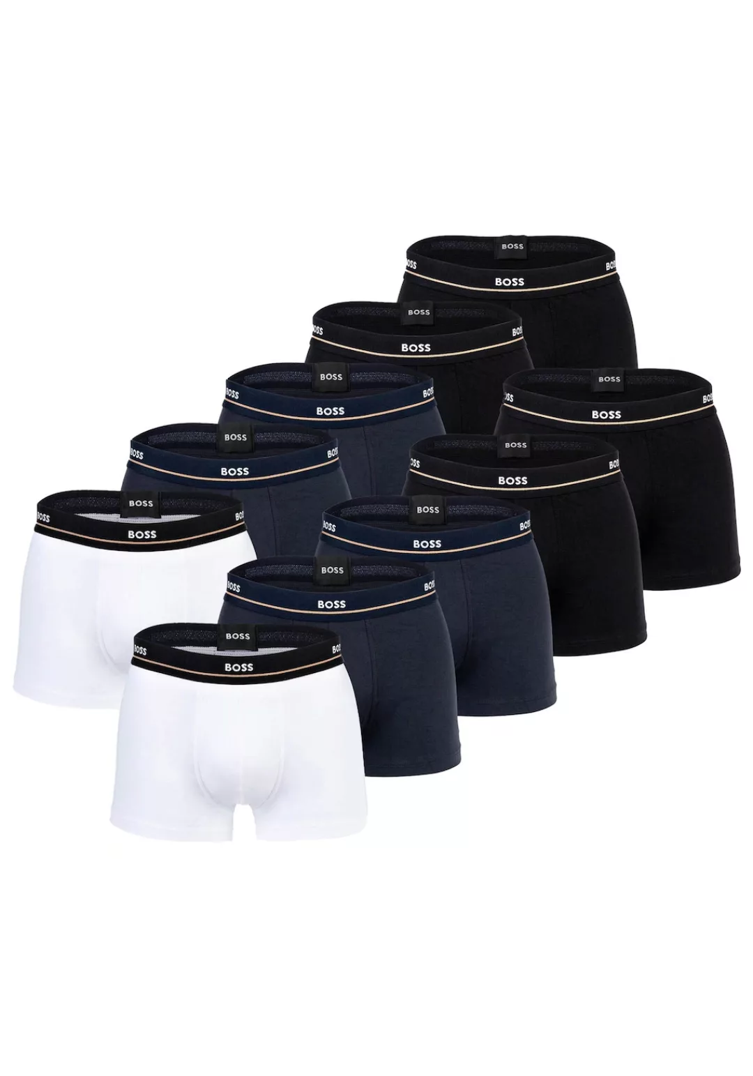 BOSS Boxershorts "Boxershort Trunk 5P Essential 10er Pack" günstig online kaufen