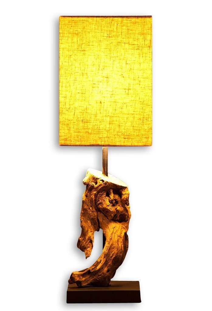 Levandeo® Nachttischlampe, Lampe Tischlampe aus Holz günstig online kaufen