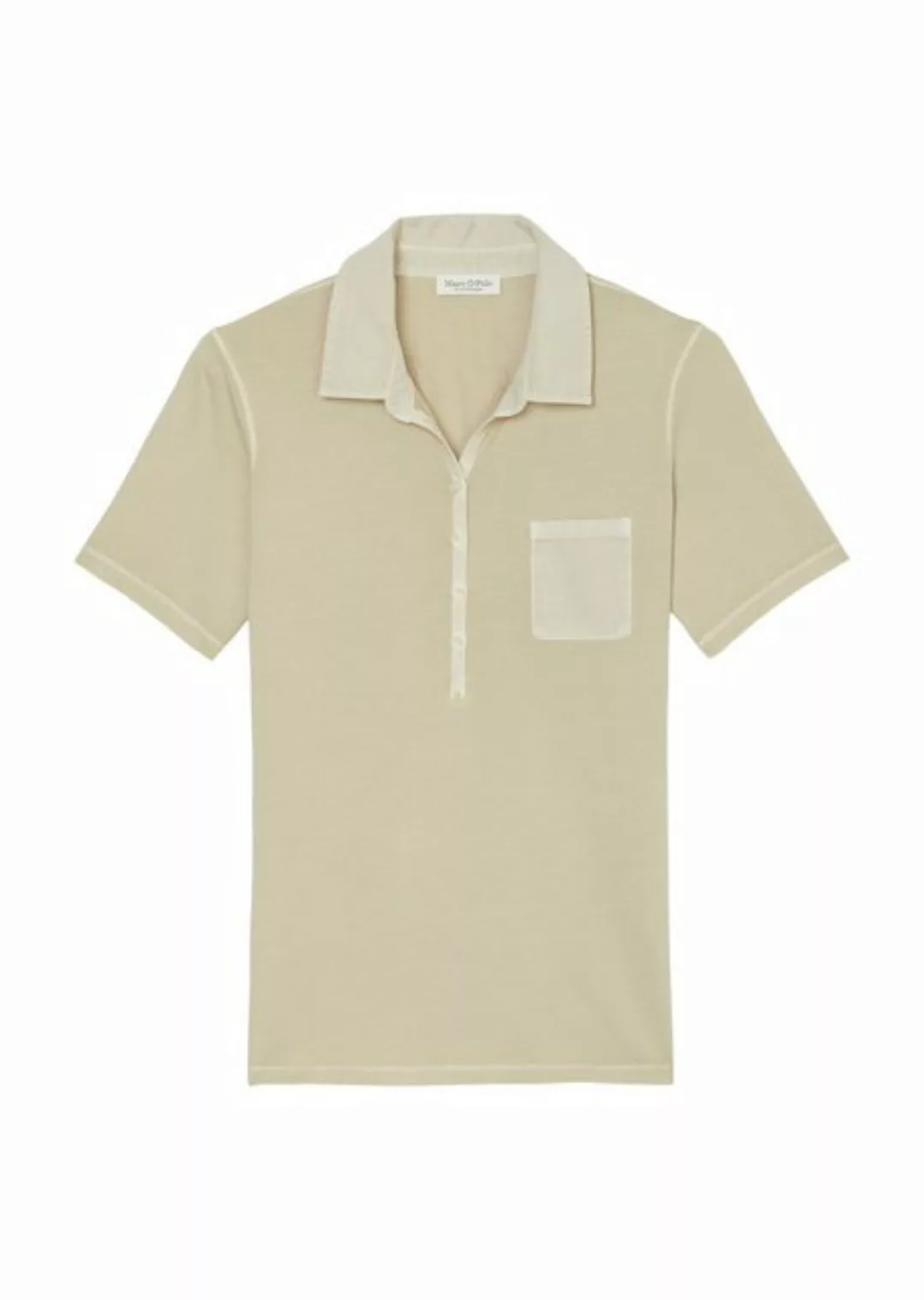 Marc O'Polo Shirtbluse Polo-shirt, short-sleeve, woven det günstig online kaufen