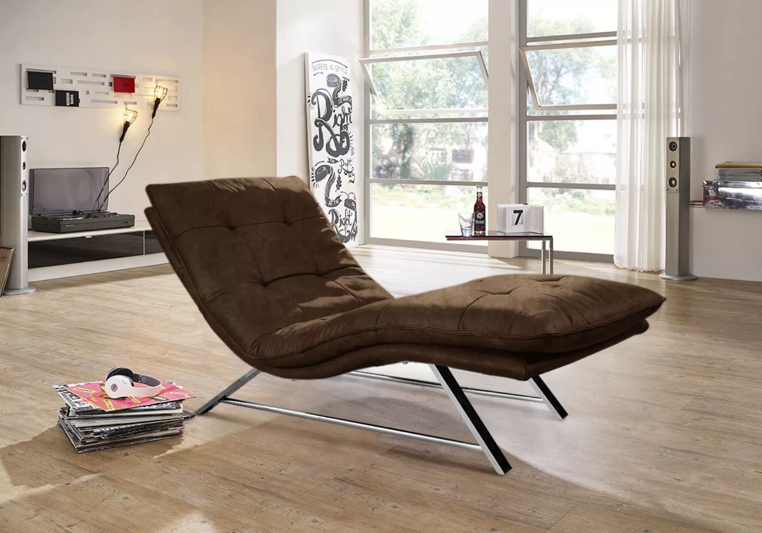 W.SCHILLIG Relaxliege »daily dreams«, in Waffelkissen-Optik, wahlweise mit günstig online kaufen