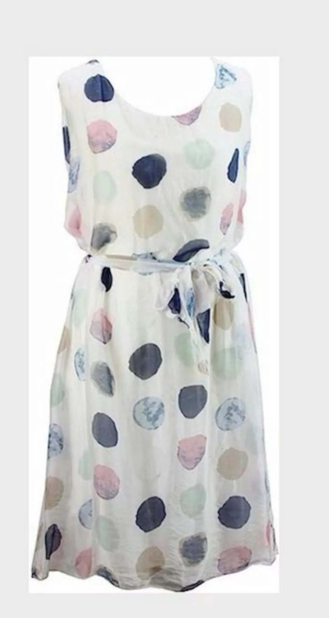BZNA Sommerkleid Seidenkleid Sommer Dress Pünktchen Kleid elegant günstig online kaufen