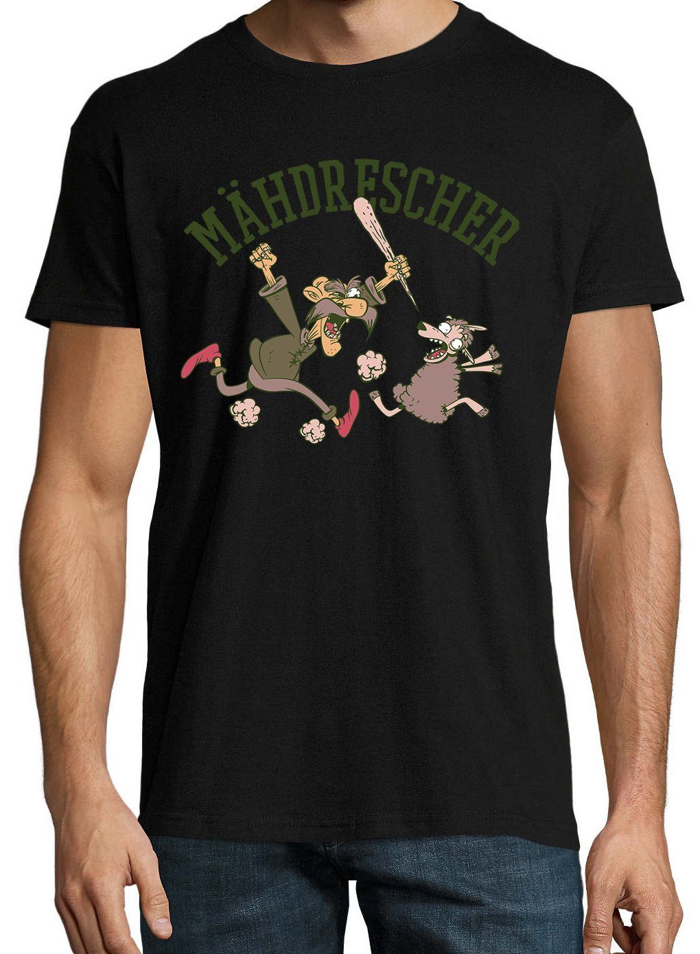 Youth Designz T-Shirt Mähdrescher Herren Shirt günstig online kaufen