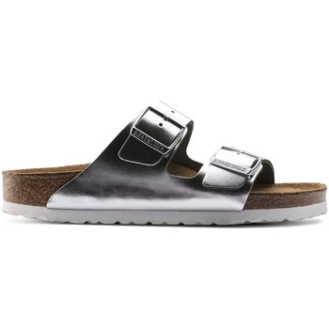 Birkenstock  Sandalen ARIZONA BIRKO FLORSILVER-NATIKACE 1012282 günstig online kaufen