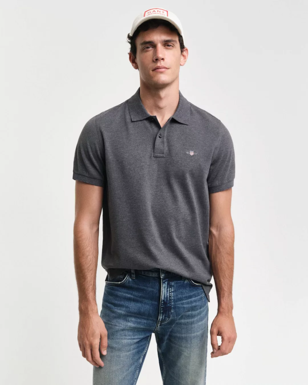 Gant Poloshirt "REG CONTRAST PIQUE SS RUGGER", mit kontrastfarbenen Einsätz günstig online kaufen