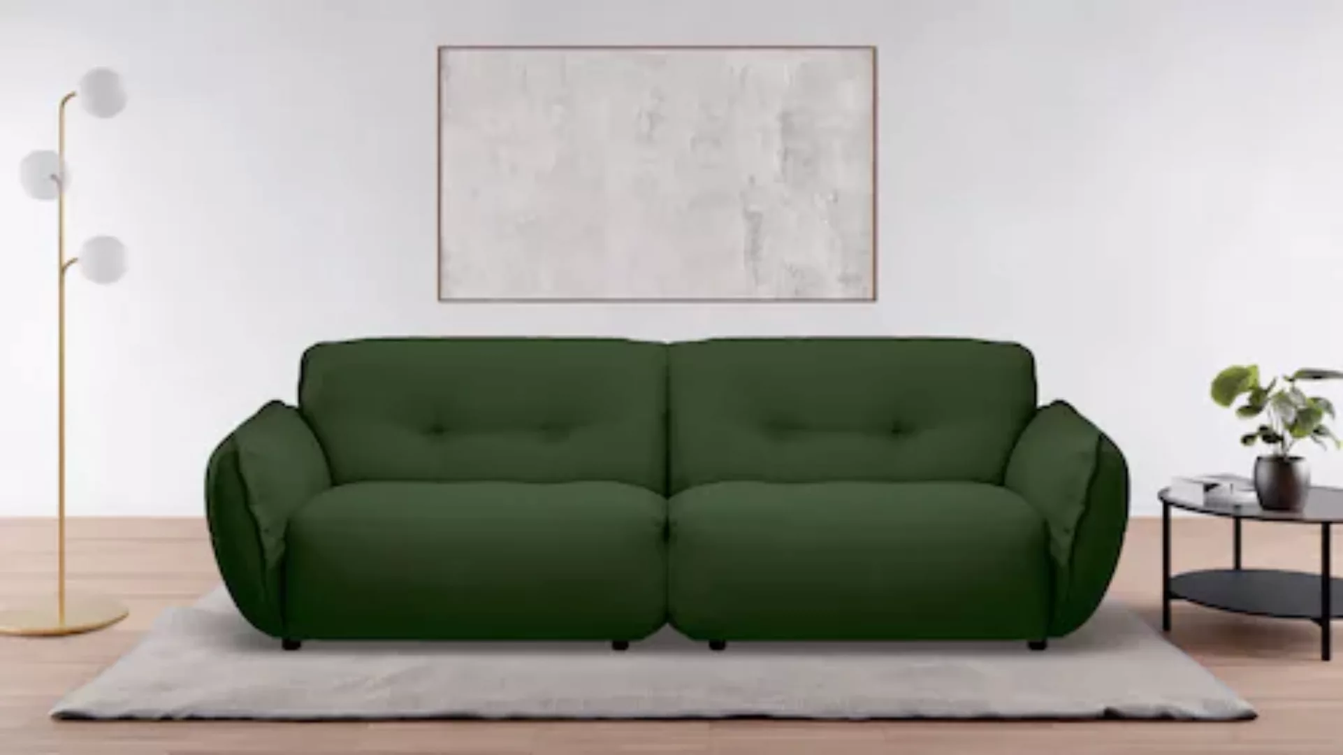 BETYPE 4-Sitzer »Be Fluffy«, Softes Sitzgefühl, moderne Kedernaht, hochwert günstig online kaufen