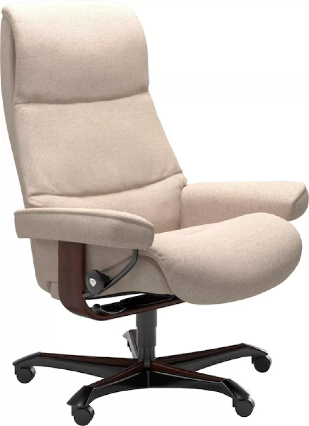 Stressless® Relaxsessel »View«, mit Home Office Base, Größe M,Gestell Braun günstig online kaufen