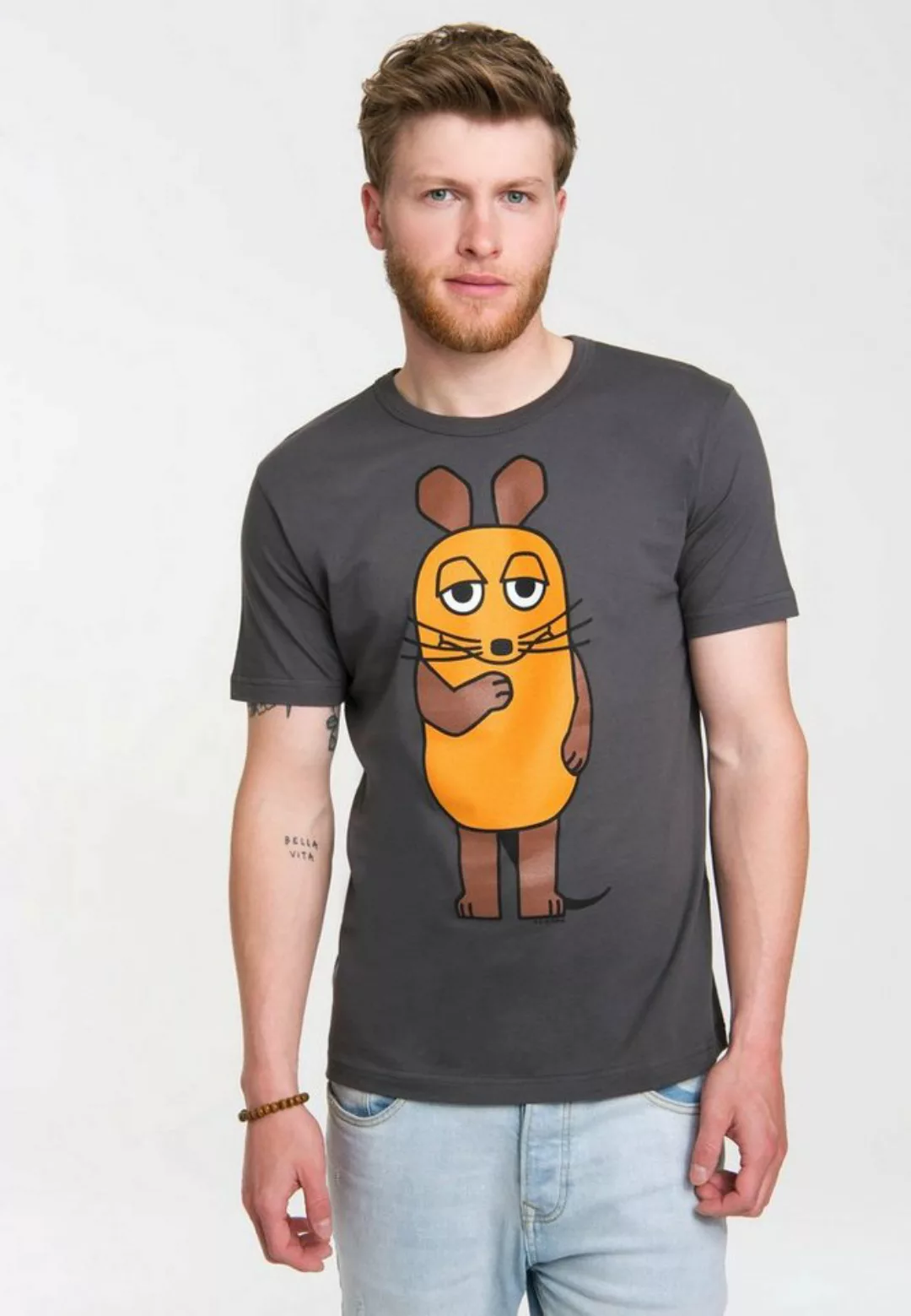 LOGOSHIRT T-Shirt "Die Sendung mit der Maus - Maus", mit Die Sendung mit de günstig online kaufen