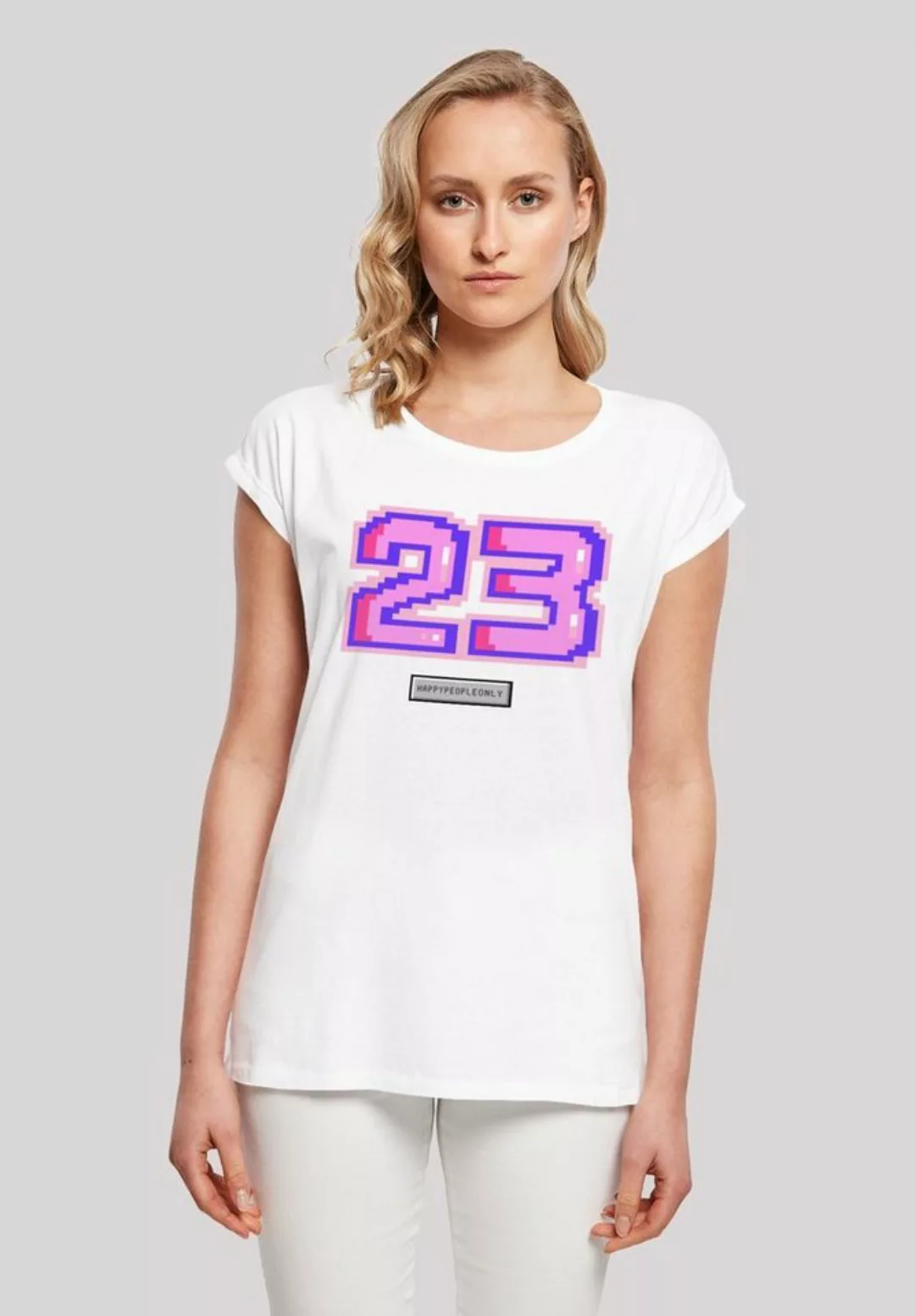 F4NT4STIC T-Shirt "Pixel 23 pink", Print günstig online kaufen