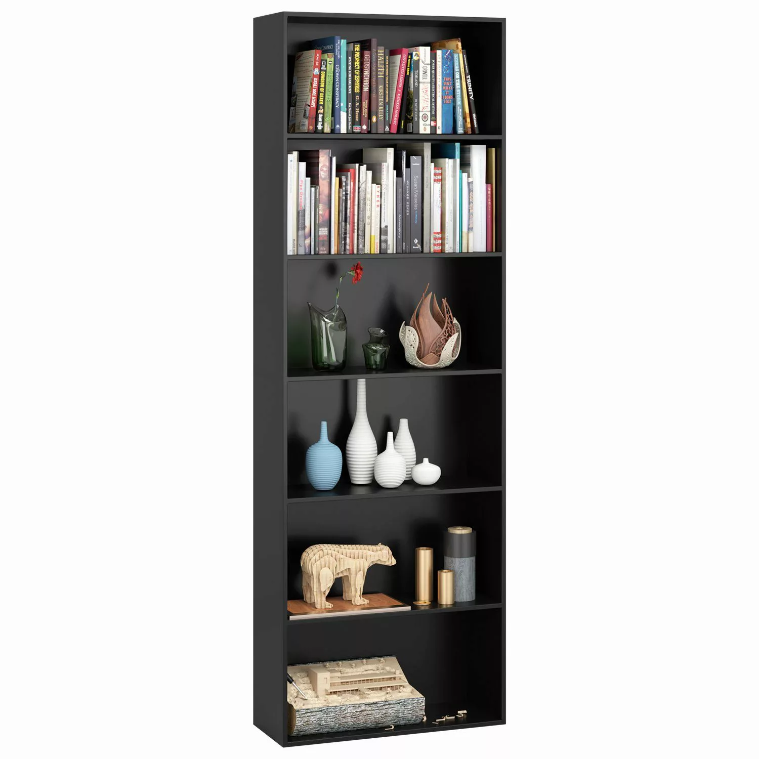 Homfa Bücherregal, 180cm Standregal Büroregal Raumteiler günstig online kaufen