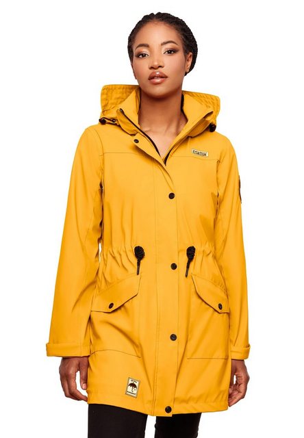 Navahoo Outdoorjacke Deike modischer Damen Outdoor Regenmantel günstig online kaufen