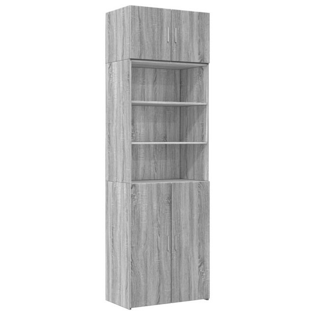 vidaXL Schrankmodule Hochschrank Grau Sonoma 70x42,5x225 cm Holzwerkstoff günstig online kaufen