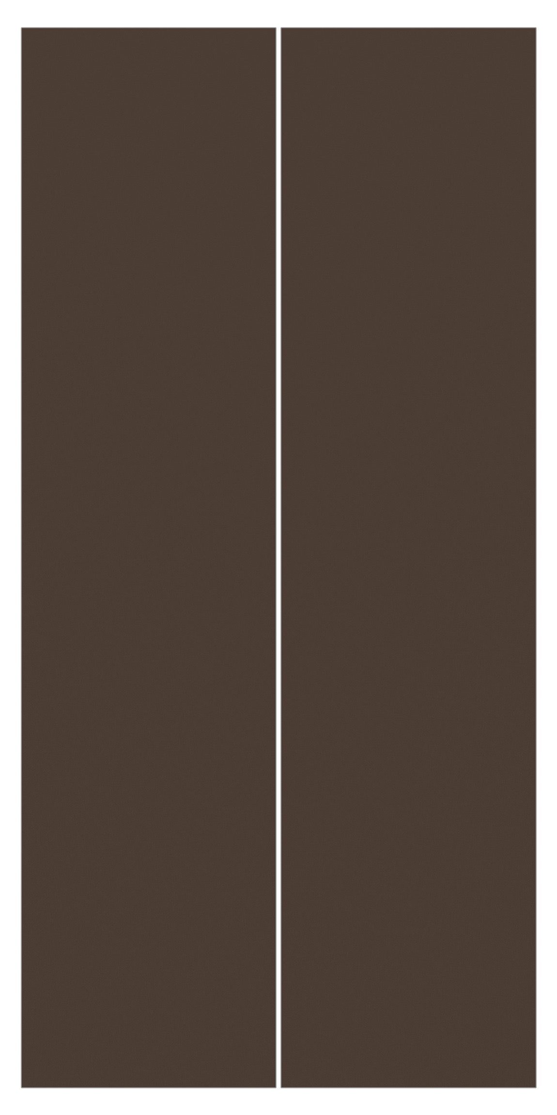 Bilderdepot24 Schiebegardine modern Flächenvorhang blickdicht Cacao, günstig online kaufen