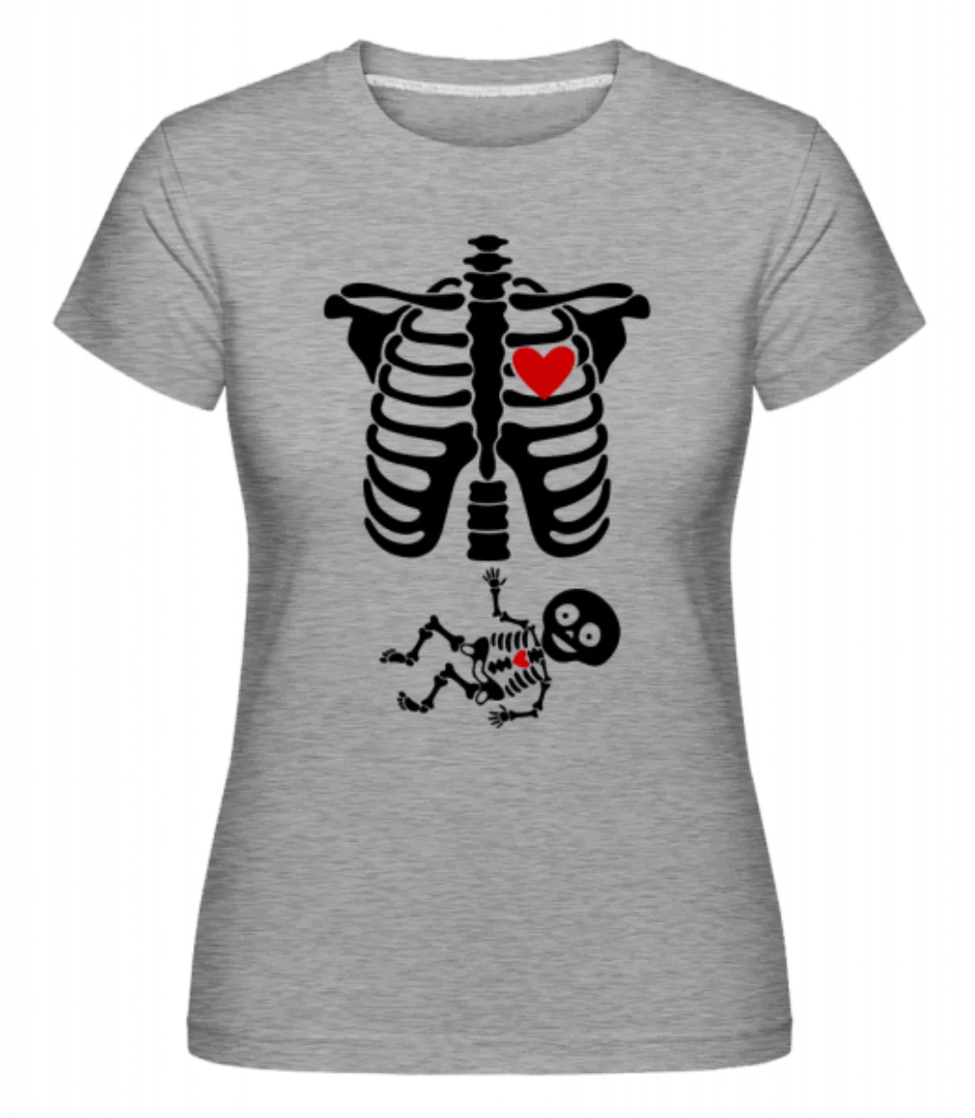 Gothic Love Skull · Shirtinator Frauen T-Shirt günstig online kaufen
