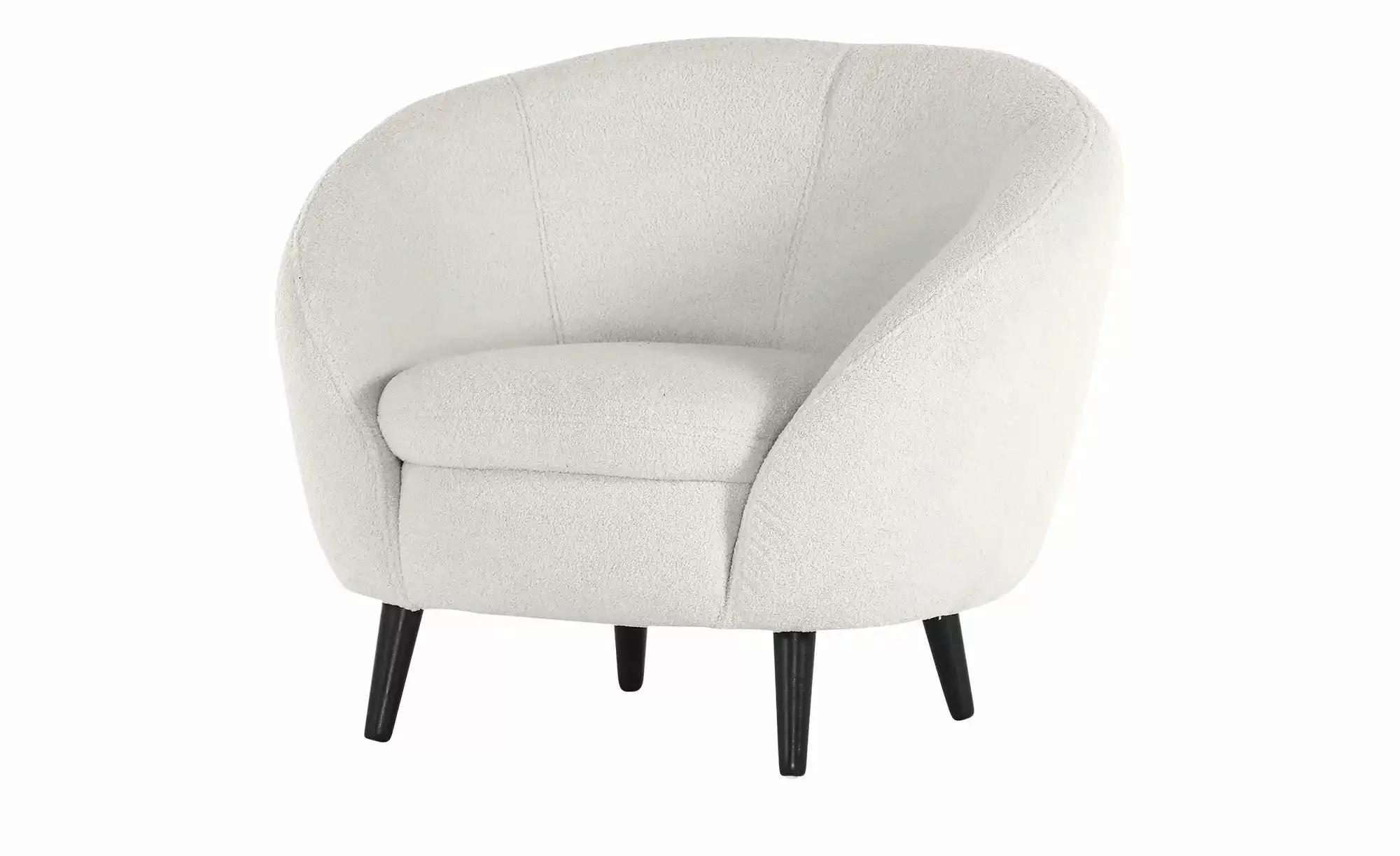 Sessel  Smooth ¦ weiß ¦ Maße (cm): B: 100 H: 80 T: 85.0 Polstermöbel > Sess günstig online kaufen