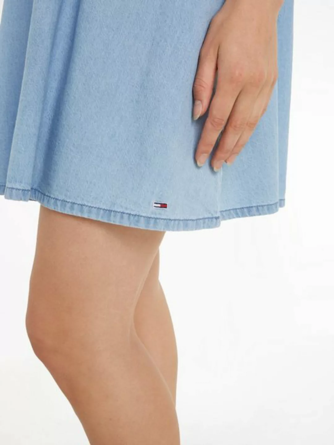 Tommy Jeans A-Linien-Kleid TJW CHAMBRAY A-LINE SS DRESS EXT mit Tommy Jeans günstig online kaufen