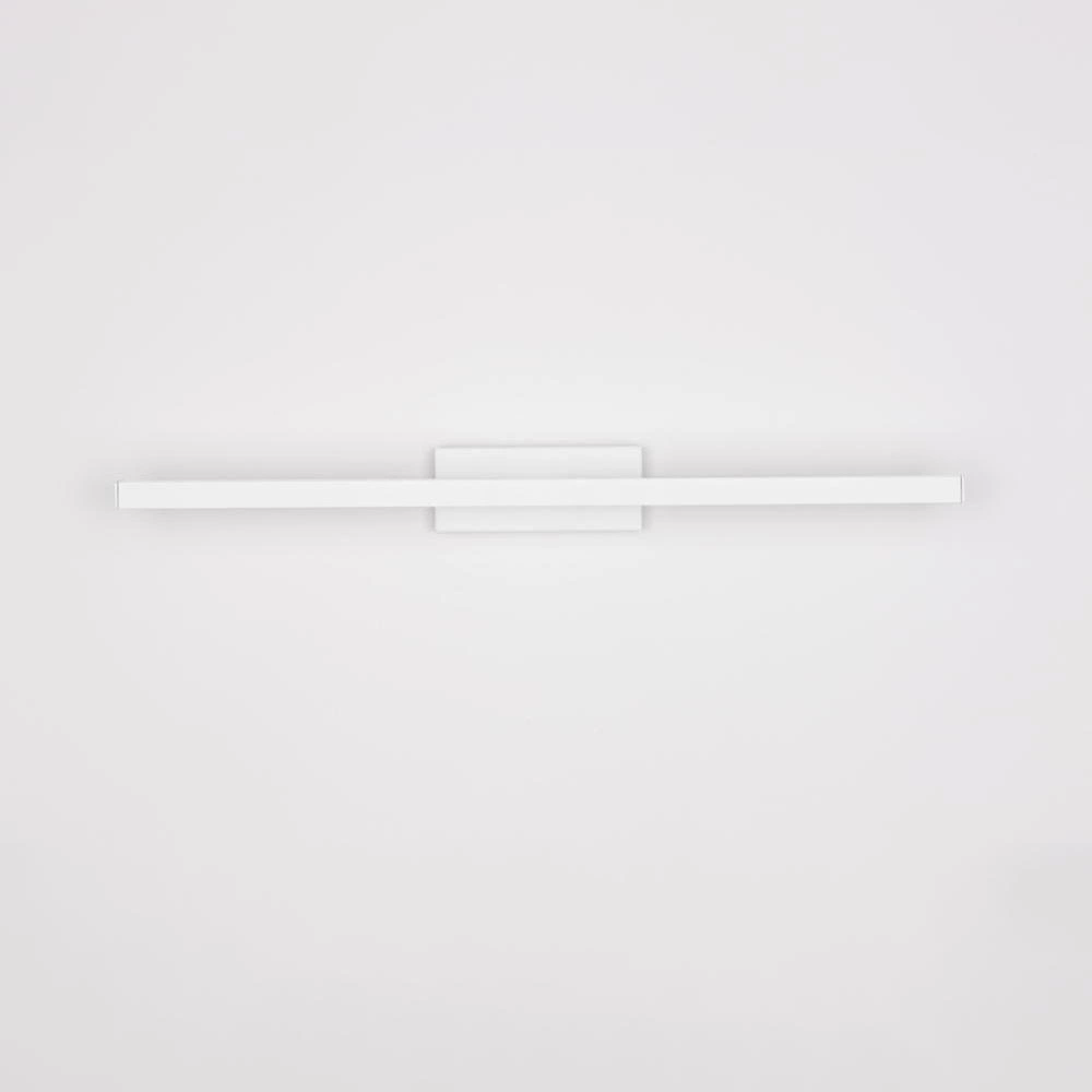 LED Wandleuchte Flat in Weiß 18W 1513lm IP44 günstig online kaufen