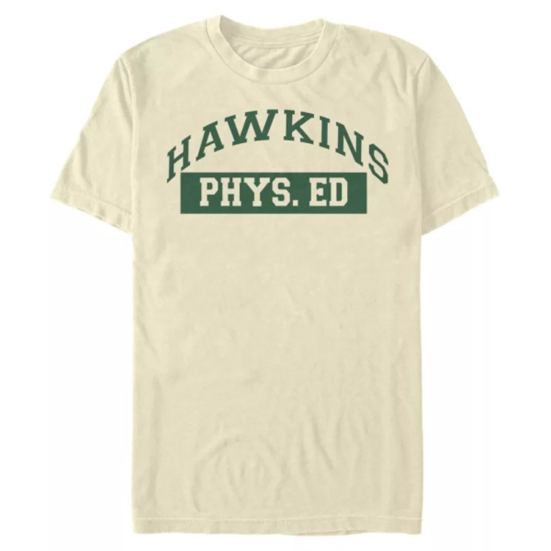 Netflix - Stranger Things - Hawkins Phys Ed - Männer T-Shirt günstig online kaufen