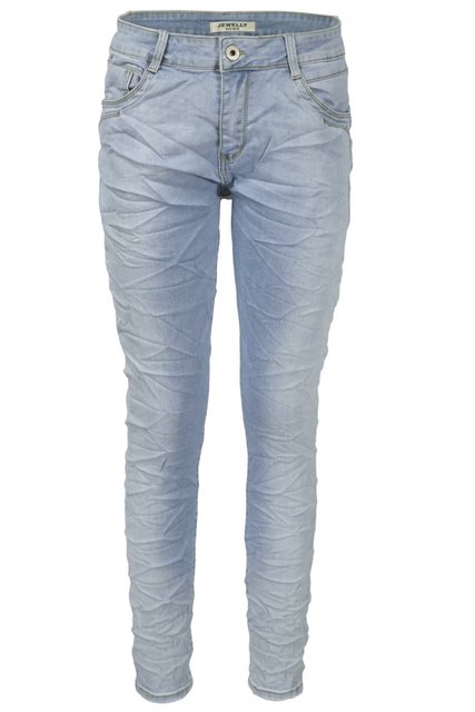 Jewelly Regular-fit-Jeans Stretch Jeans Five-Pocket-Jeans Boyfriend -Cut günstig online kaufen