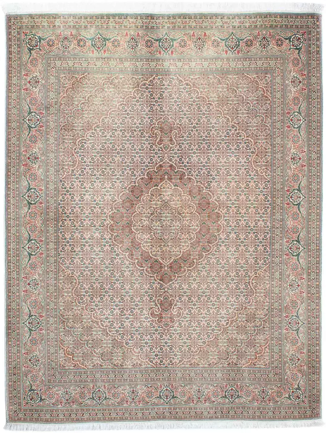 morgenland Orientteppich »Perser - Täbriz - 195 x 149 cm - beige«, rechteck günstig online kaufen