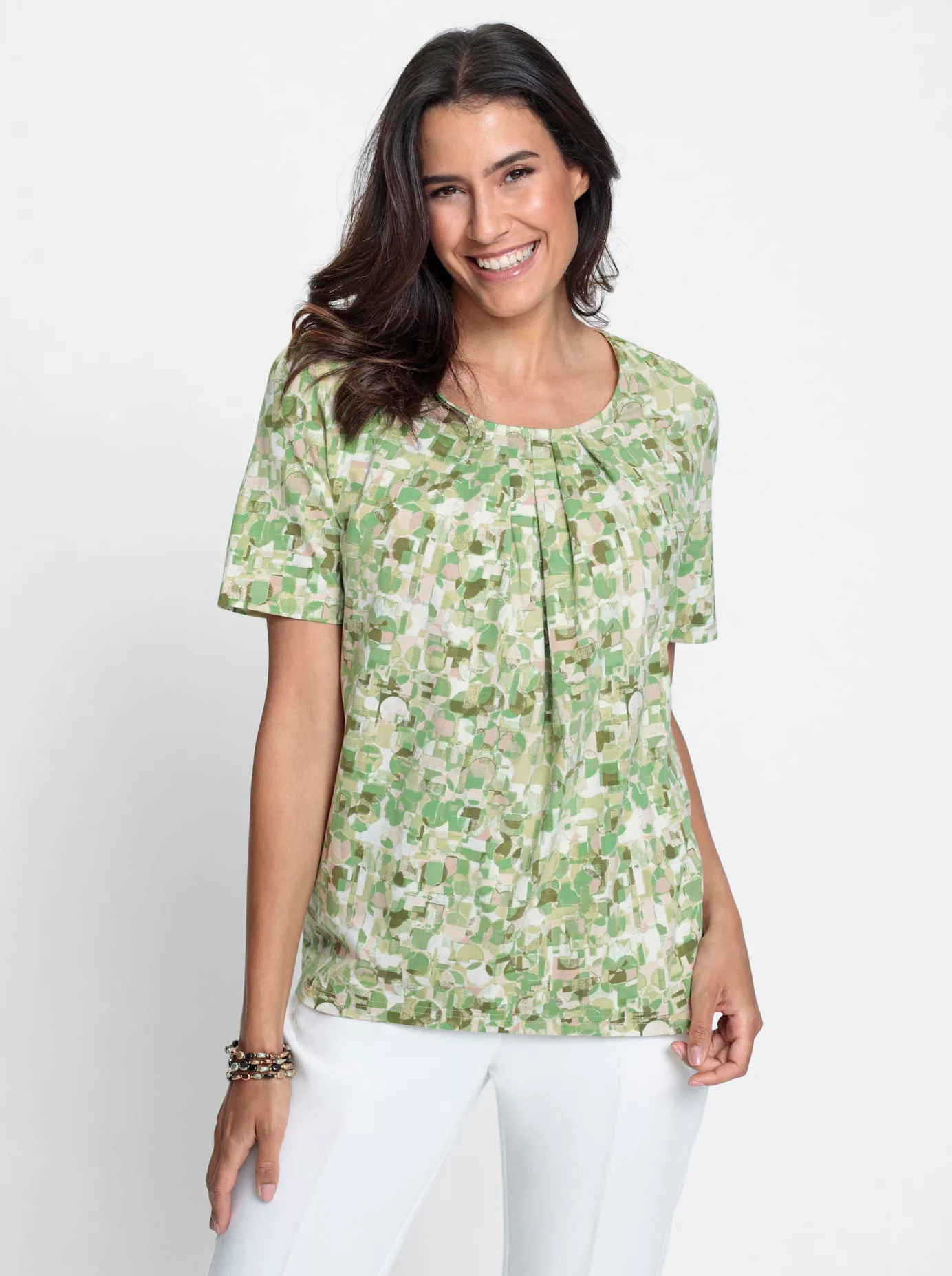 Inspirationen Print-Shirt "Druck-Shirt", (1 tlg.) günstig online kaufen