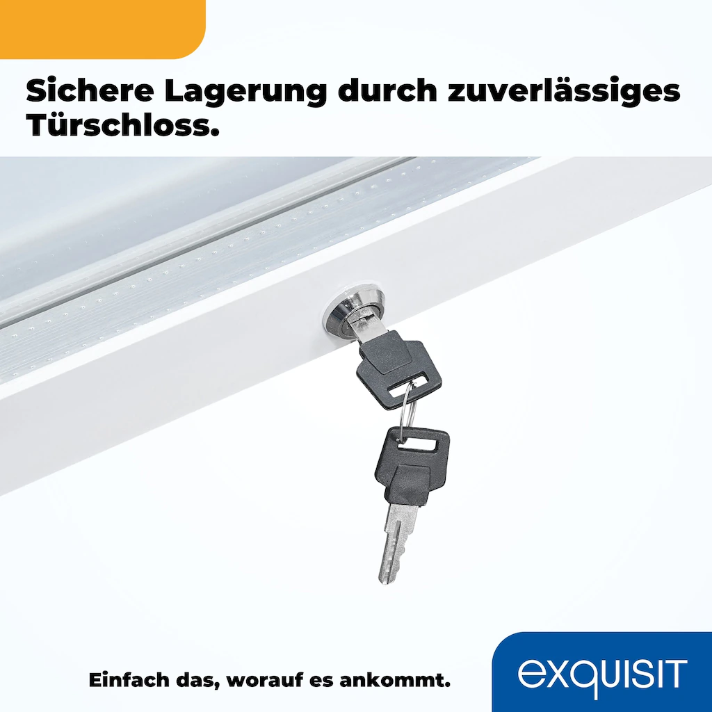 exquisit Getränkekühlschrank »GKS120-GT-160C weiss« günstig online kaufen