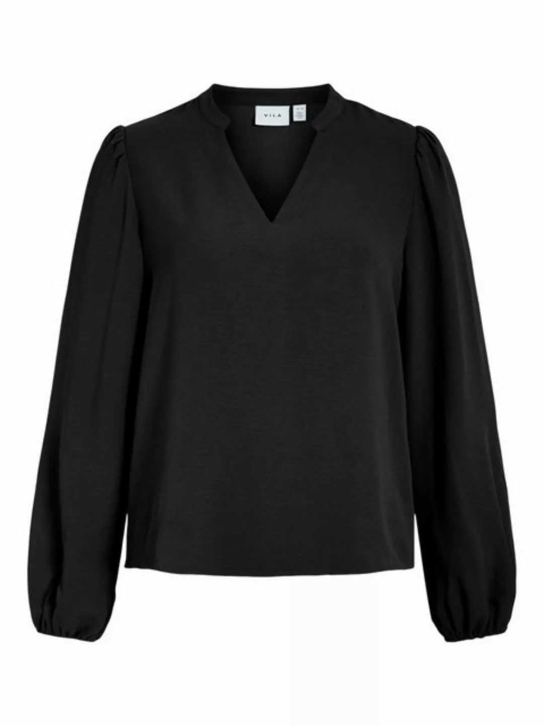 Vila Blusenshirt VIRELLA V-NECK L/S TOP - NOOS günstig online kaufen