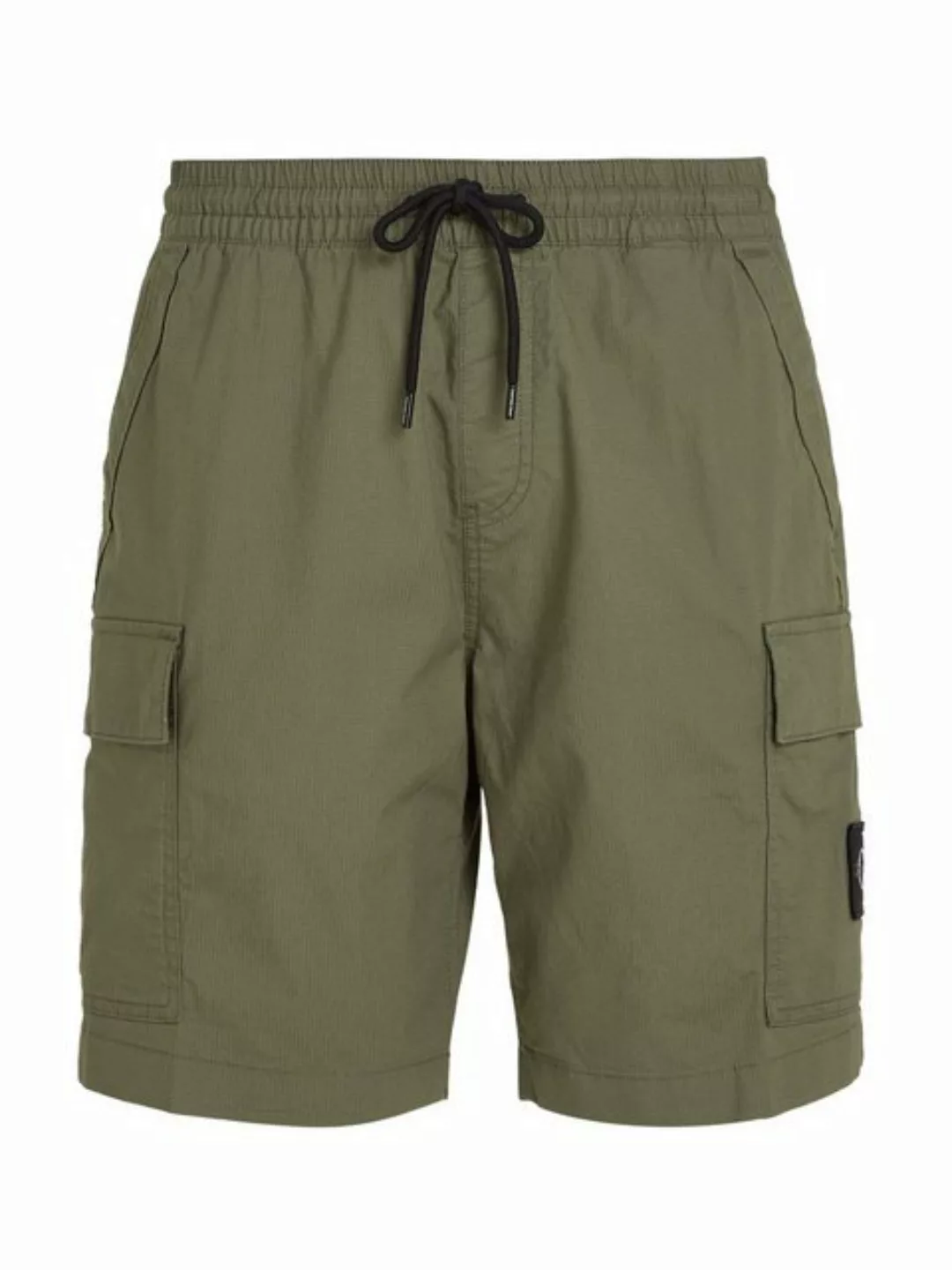 Calvin Klein Jeans Sweatshorts WASHED CARGO SHORT mit Logopatch günstig online kaufen