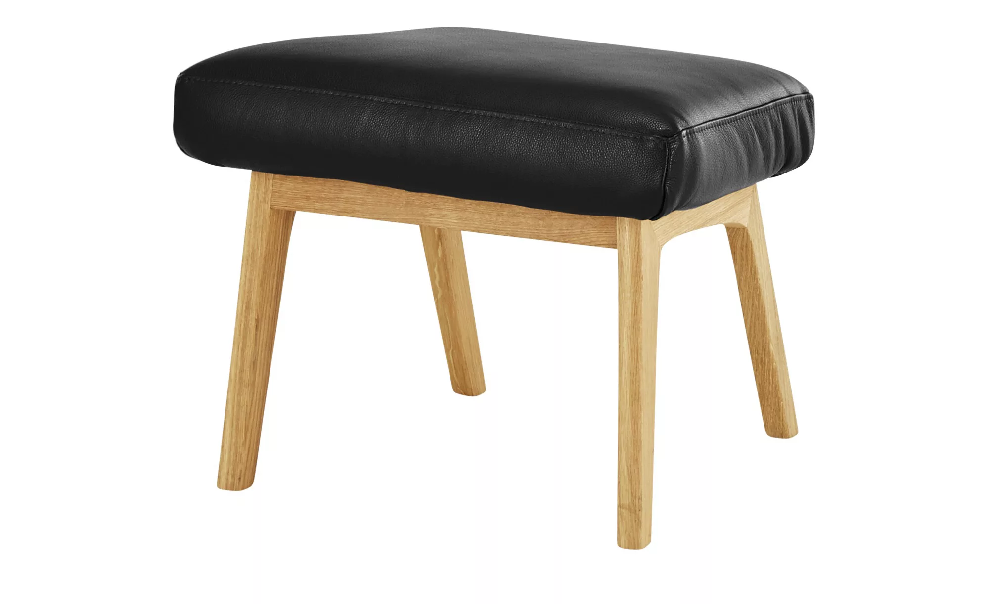 Nils Olsen Hocker - schwarz - 53 cm - 41 cm - 40 cm - Polstermöbel > Hocker günstig online kaufen