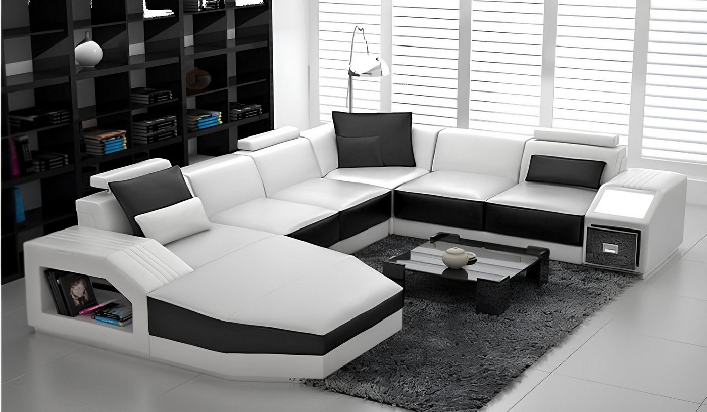 Xlmoebel Ecksofa Wohnlandschaft Ecksofa mit modernem Design, USB-Anschluss, günstig online kaufen